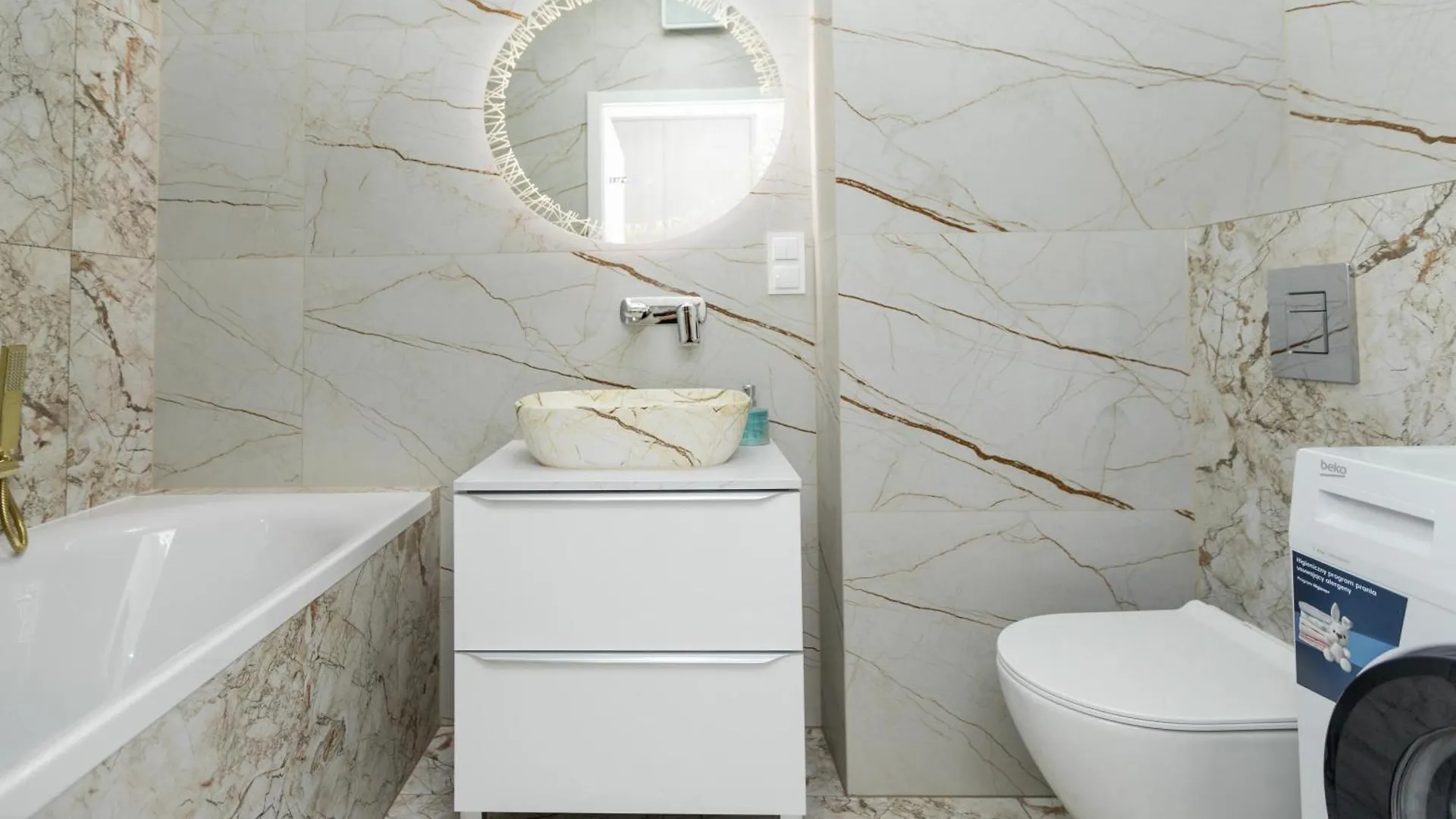 아파트 Gdansk Marina Nowy Apartament Przy Motlawie